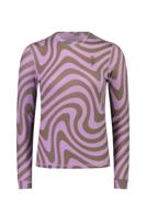 Mons Royale Cascade Merino Flex 200 LS Dames Thermoshirt Blazing Trails M