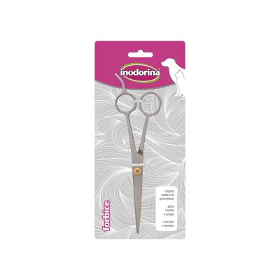 Schaar voor huisdieren Inodorina Staal 17 cm Grijs