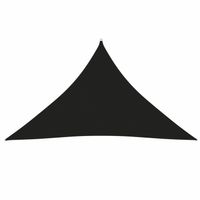 vidaXL Zonnescherm driehoekig 4x4x5,8 m oxford stof zwart - thumbnail