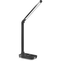 LED Bureaulamp 5W | Dimbaar & Draadloos Opladen | Mat Zwart