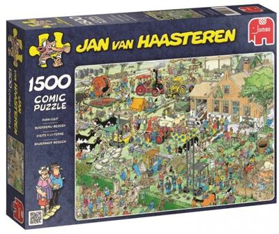 Jan van Haasteren ‚Äì Boerderij Bezoek Puzzel 1500 Stukjes