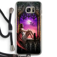 Kinderen van de nacht: Samsung Galaxy S7 Edge Transparant Hoesje met koord