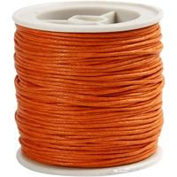 Creativ Company Katoenkoord, dikte 1 mm, oranje, 40 m/ 1 rol