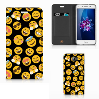 Huawei Y5 2 | Y6 Compact Hoesje met Magneet Emoji