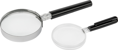 Werkzeyt vergrootglasset 2delig - b24820