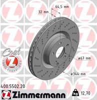 Remschijf Coat Z 400550220
