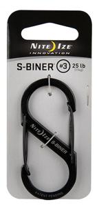 NITE Ize NI-SB3-03-01 Karabijn S-Biner Gr. 3 67 mm x 29 mm 1 stuk(s)