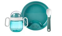 Mepal Babyservies Mio Deep Turquoise 3-Delig - thumbnail