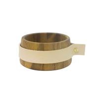 Houten Wrap Me Puka Serveerkom Acacia 12 x 6 cm