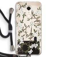 Blossoming spring: Xiaomi Redmi 5 Transparant Hoesje met koord