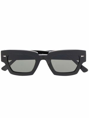Ahlem lunettes de soleil Villette à monture carrée - Noir
