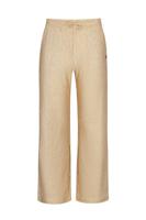 Like Flo winter straight leg broek meisjes - goud - Fenya - metallic