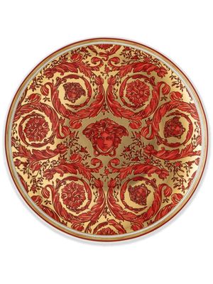 Versace cloche Medusa Garland Red en porcelaine