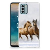 Nokia G22 | TPU Hoesje | Paarden