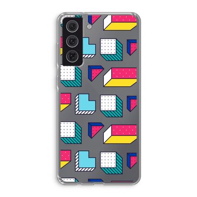 8-bit N°7: Samsung Galaxy S21 FE Transparant Hoesje