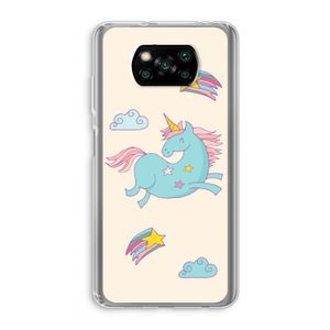 Vliegende eenhoorn: Xiaomi Poco X3 NFC Transparant Hoesje