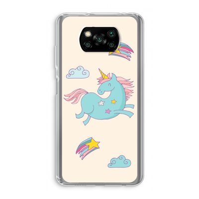 Vliegende eenhoorn: Xiaomi Poco X3 NFC Transparant Hoesje