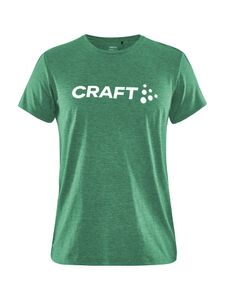 Craft 1913422 Community Logo SS Tee W - Team Green/Melange - XXL