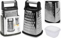 Rasp rvs met voorraaddoos Rasp rvs met voorraaddoos