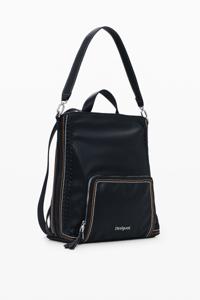 Kleine denim rugzak - BLACK - U