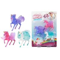 Toi Toys Dream Horse Mini Eenhoorns 3 Stuks Op Kaart