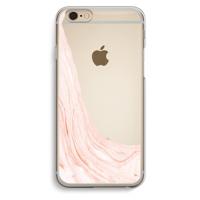 Peach bath: iPhone 6 / 6S Transparant Hoesje - thumbnail