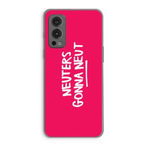 Neuters (roze): OnePlus Nord 2 5G Transparant Hoesje