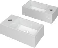 Saqu Carpo Fontein 36x18x9 cm Glans Wit