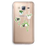 Hang In There: Samsung Galaxy J3 (2016) Transparant Hoesje