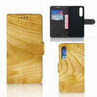 Huawei P30 | Book Style Case | Licht Hout