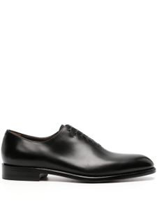 Ferragamo derbies en cuir à lacets - Noir