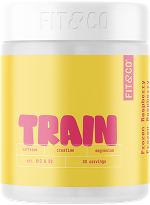 Fit & Co Train Pre-workout Frozen Raspberry (300 g)