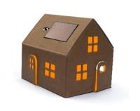 Litogami Bouwpakket solar - casagami huisje Litogami Bouwpakket solar - casagami huisje
