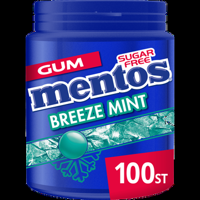 Mentos Gum Breeze Mint Suikervrij Pot 100 stuks bij Jumbo Mentos Gum Breeze Mint Suikervrij Pot 100 stuks bij Jumbo