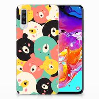 Samsung Galaxy A70 Telefoonhoesje met Naam Bears - thumbnail