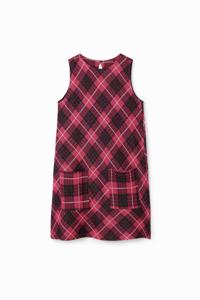 Geruite overgooier - RED - 13/14