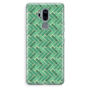 Moroccan tiles 2: LG G7 Thinq Transparant Hoesje