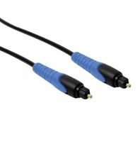 Scanpart Toslink optical audio kabel 1,5m Zwart Optische kabel Zwart