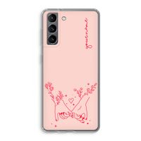 Best Friends: Samsung Galaxy S21 Transparant Hoesje