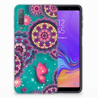 Samsung Galaxy A7 (2018) | Hoesje maken | Cirkels en Vlinders Samsung Galaxy A7 (2018) | Hoesje maken | Cirkels en Vlinders