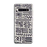 Marrakech print: Samsung Galaxy S10 4G Transparant Hoesje