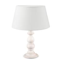 Tafellamp Largo - Vintage Wit - Hout