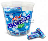 Mentos Mentos - Mint Mini Rolletjes 120 Stuks