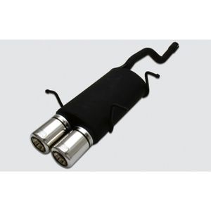 Ulter Sport uitlaat passend voor Suzuki Swift II HB 1.0i 37/39/41kW/1.3i 47/50/52/54kW 1989-2005 2x US127201072