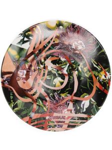 Ligne Blanche assiette Rosenquist en porcelaine - Rouge