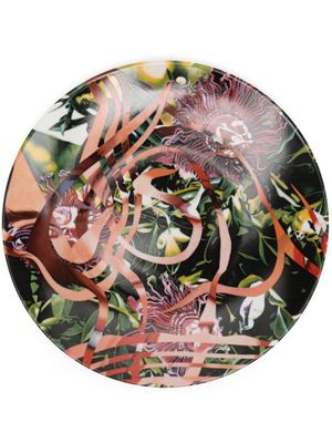 Ligne Blanche assiette Rosenquist en porcelaine - Rouge