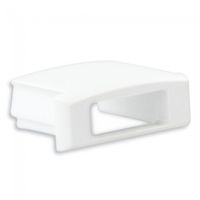Eindkap E2W wit kabelinvoer voor wit LED profiel PL1 8106111