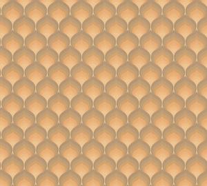 AS Creation Retro Chic - Bruin - Retro - 395384