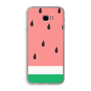 Watermeloen: Samsung Galaxy J4 Plus Transparant Hoesje