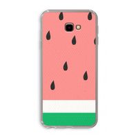 Watermeloen: Samsung Galaxy J4 Plus Transparant Hoesje